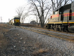 Westbound is ready to leave N. Star, Jan. 16, 2006.