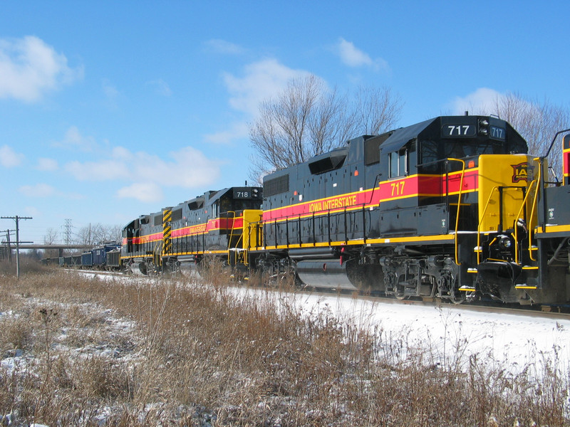 West train at N. Star, Dec. 1, 2005.