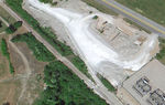 Consumers aggregates aerial view.