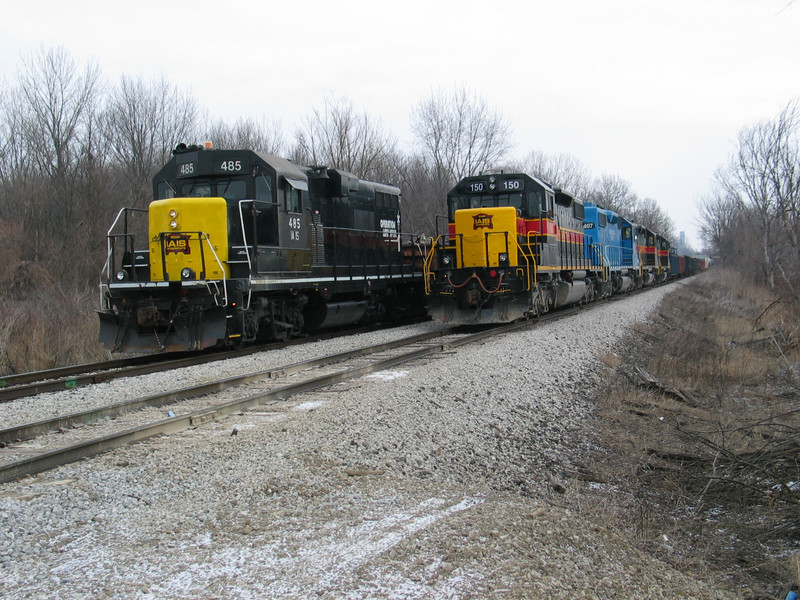 RI turn and the Local at N. Star, Feb. 10, 2006.