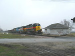 Westbound RI turn at Atalissa, March 28, 2006.