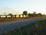 CRIC's power, after cresting the top of Fairfax Hill, starting down towards Walford.  Oct. 17, 2005.