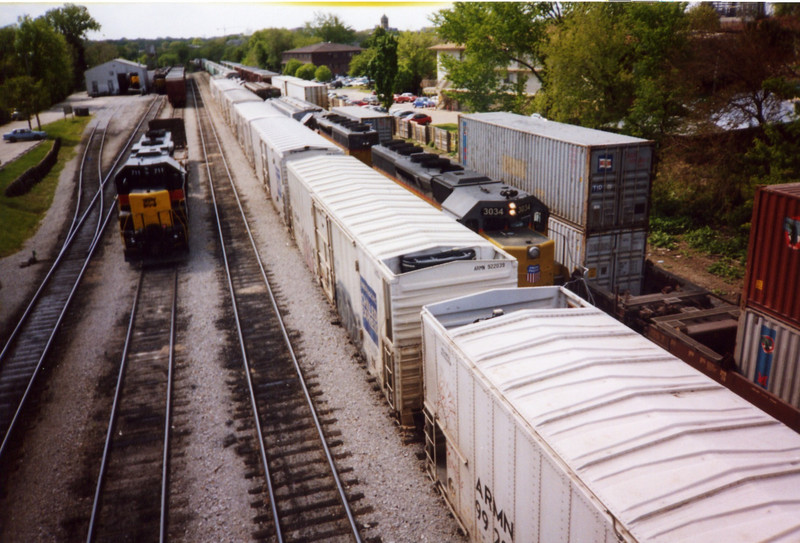 Iowa City yard.