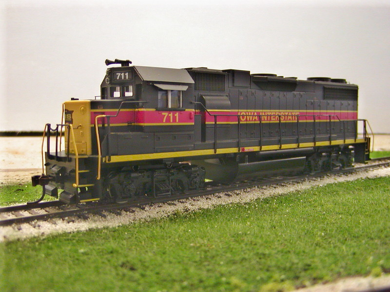 BEFORE: Stock Athearn unit, conductor's side