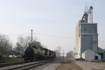 Looking west towards the Main St. crossing