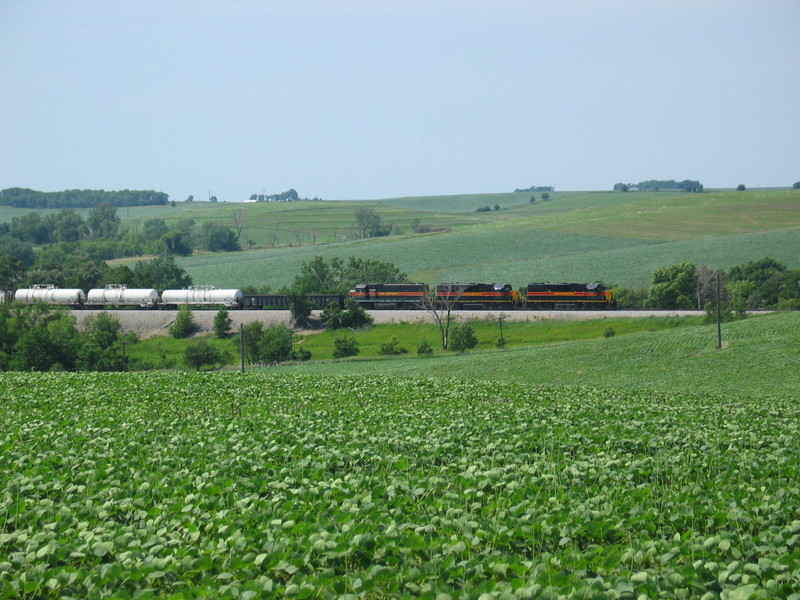 East train on the Atlantic cutoff, June 20, 2006.
