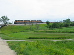 West train is approaching Hancock Jct., June 21, 2006.