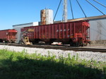 Unloading fertilizer at Atalissa, June 19, 2007.