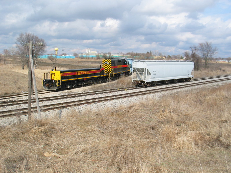 721/651 on the Wilton Local, March 12, 2012.