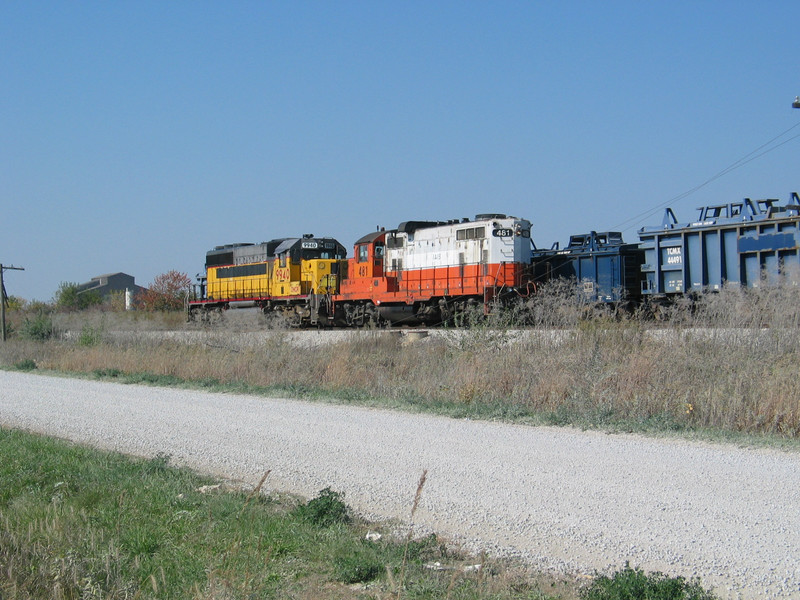 Looking west, Oct. 17, 2005.