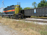 Eng. 468 at the Wilton house track.  Oct. 8, 2005.