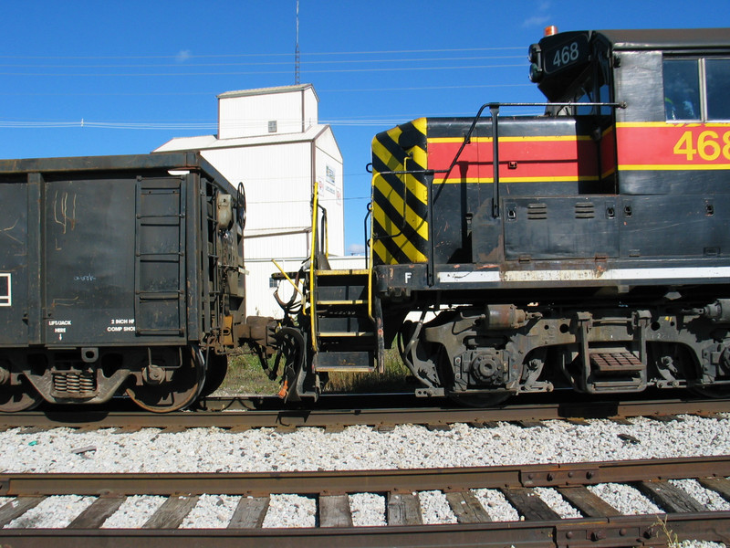 Business end of eng. 468, Oct. 8, 2005.