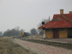 Extra eastbound approaching West Liberty, March 30, 2006.