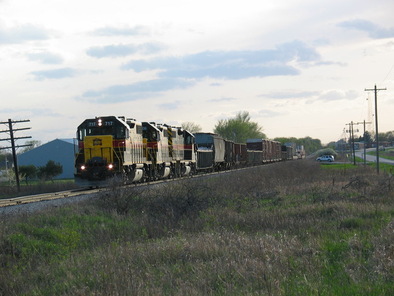 Eastbound at 206, east of Wilton, April 20, 2006.