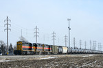 #152 westbound at Probstei, Iowa 02/02/07.