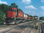 "BICB" readies to depart Iowa City, Iowa with 850 leading the way   September 19, 1998