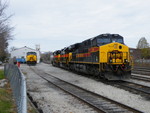 Iowa City is all quiet on this cold November morning... CBBI and BICB are miles away and will meet on the east end of town.