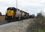 710 leads 157 and 511 on BICB as they cross First Ave. in Iowa City.