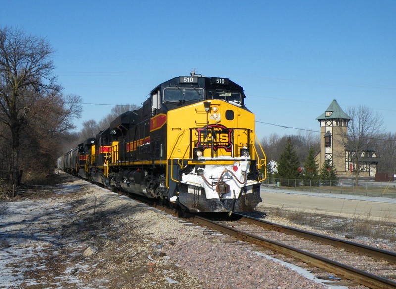 Rolling through South Rome, Iowa 510 south is nearing Mossville and Peoria Heights.