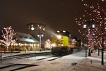 CBBI trundles through a winter wonderland on its way to Blue Island.