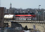 Iowa 513 rolls through Joliet with its sites set on Blue Island.