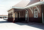 Rock Island depot in Iowa City, April 1980