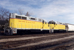 CIC GP's 112 and 110 enroute to the Crandic in the Iowa City Yard.