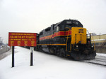 707 Shows you Iowa Interstate's saftey record at Rock Island Yard on January 10, 2005.