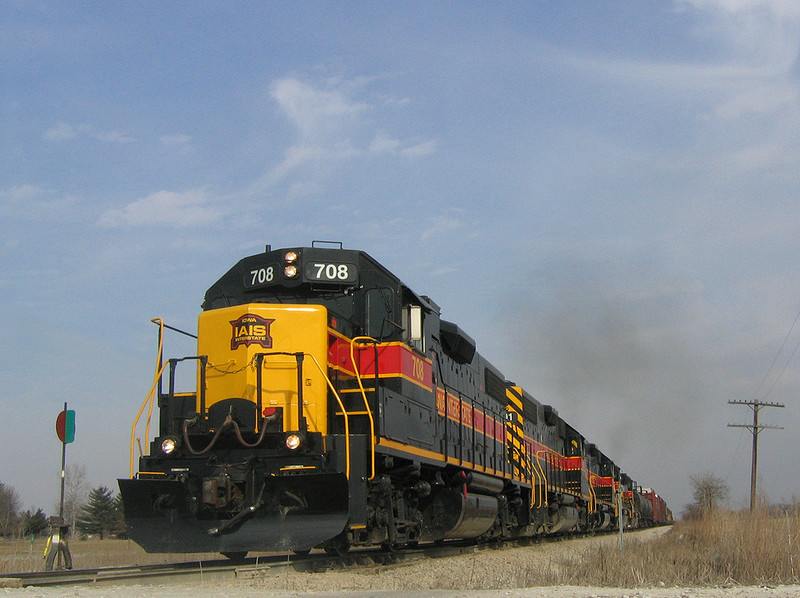 708 West near Wilton, Iowa with "BICB"   March 1, 2006