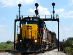 BICB  passes Rockdale, IL with 713 leading.
