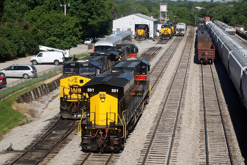 501 and 503 in the IC Yard.