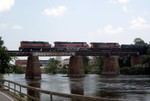 The BICB crosses the Iowa River.