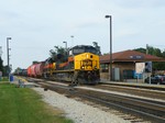 Again another re-do, the sun gets hazed out by tomorrow's incoming storm as BICB thunders upgrade through Mokena with 506 and 706 and 82 cars for Iowa. 06-11-10