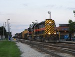 Iowa 154 leads BICB through Mokena... of course the on coming storm couldnt hold off... 06-29-10