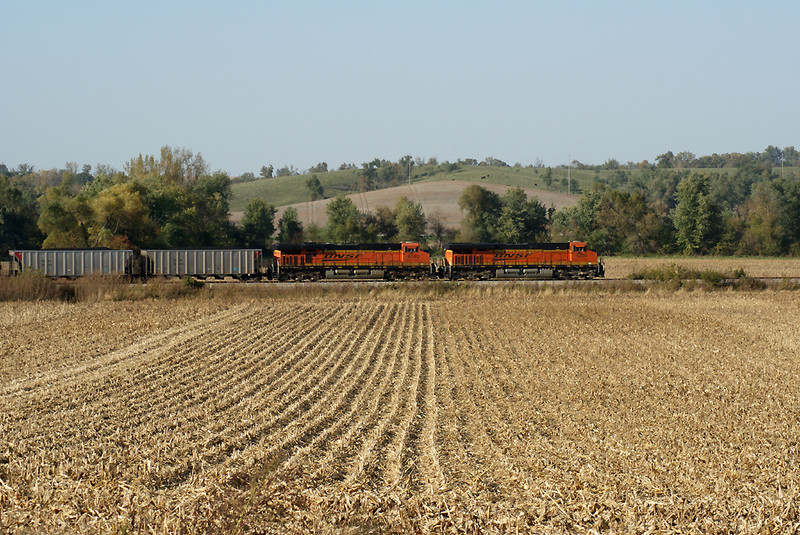 In the open country.