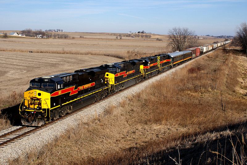 The BICB at MP277 west of Ladora.