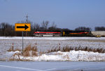 513 and 508 head west at the 900 yard to double up the last section of the turn.