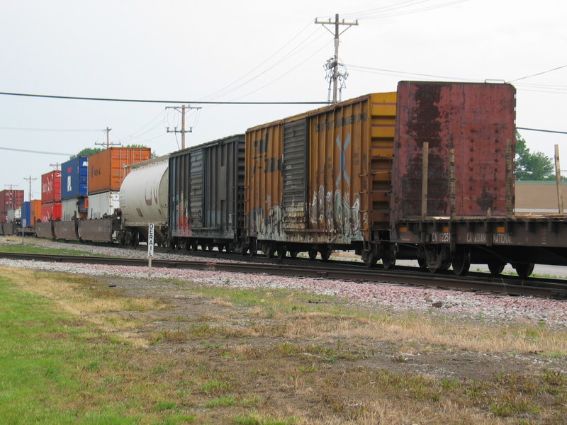 East train at Durant.