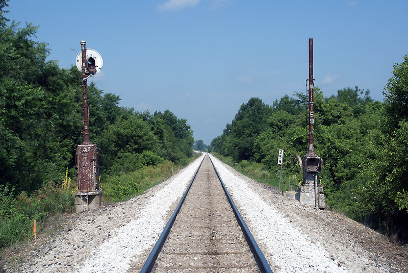 The remains of the signals at MP259