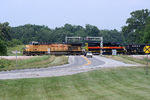 UP 6944 at Highway 6 crossing.
