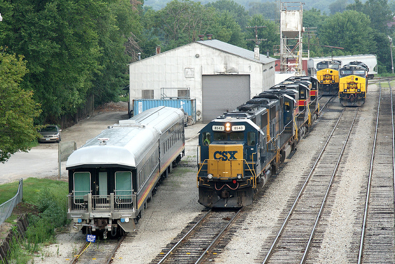 CSX 8543 in Iowa City