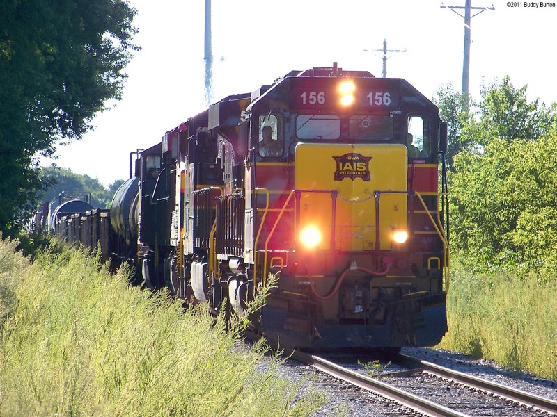 BICB/KCS coming into Iowa City at Scott Blvd