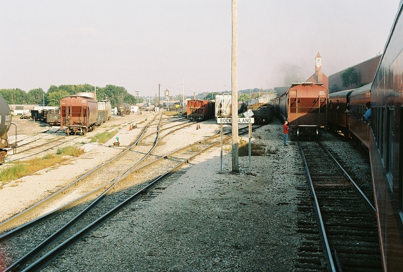 Arrival at RI yard, Sept. 15, 2006.