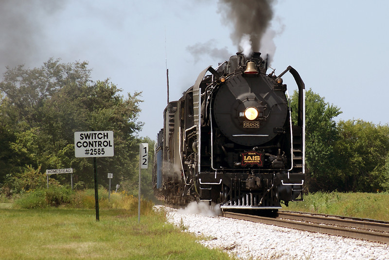 Steaming through Homestead.