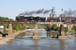 6988 crossing the Iowa River on the return to Newton.