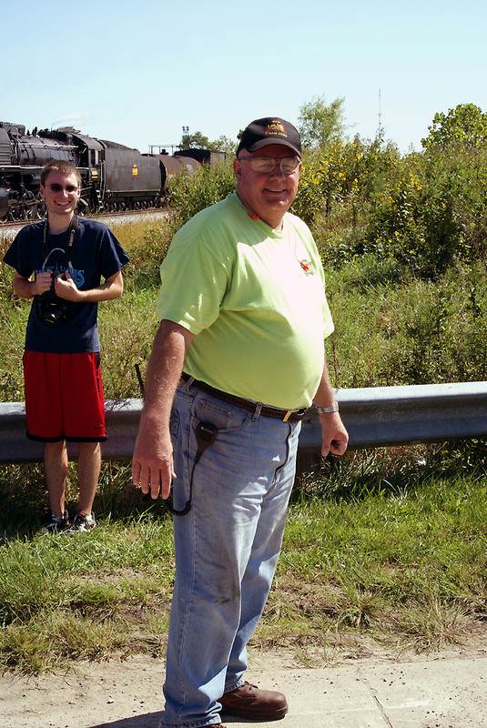 Mick Burkhart pauses for a quick photo.