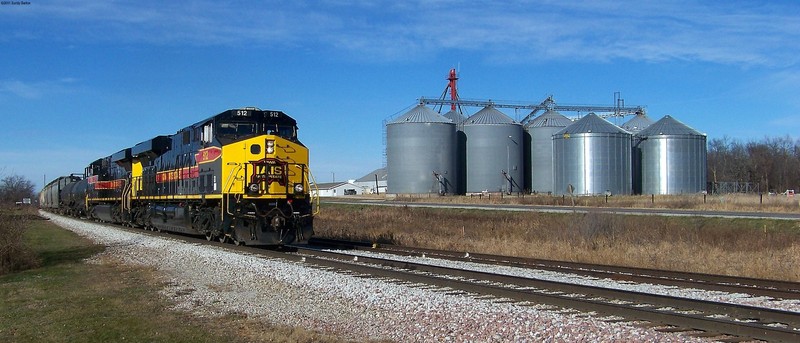 One more time with the CRIC30, passing the feed mill in Homestead.