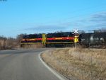 XICCR-28 crossing 220th Trail near the Amana's.