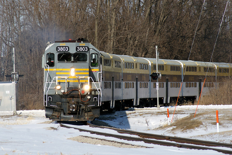 The first run through Oakdale.