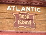 Rock Island legacy still adorns the Atlantic Depot